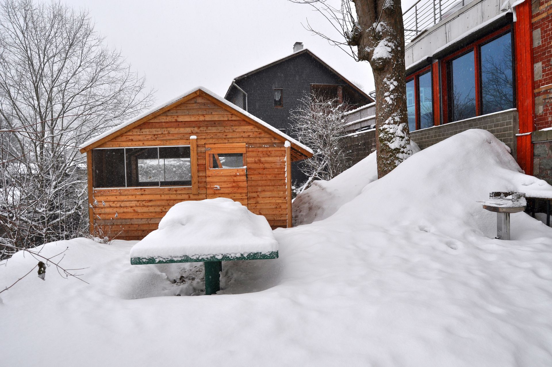 Grillhütte, beheizbar